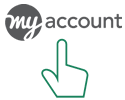 Finger pointing to My Account